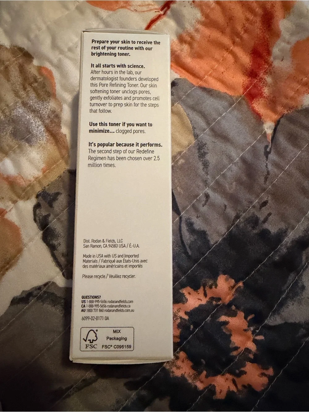 New Rodan + Fields Redefine Pore Refining Toner